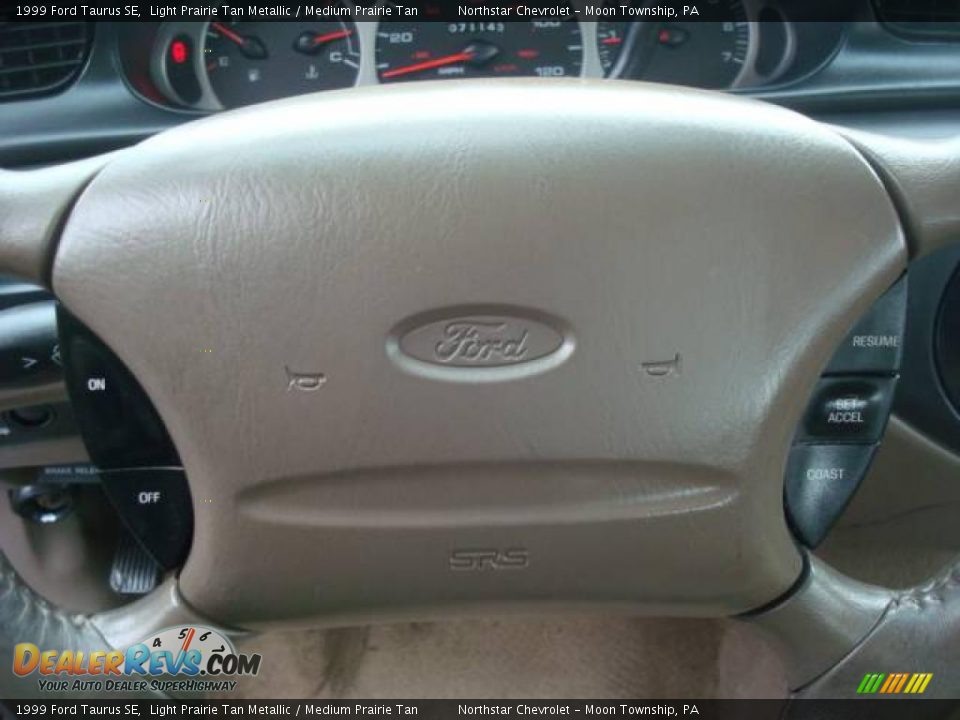 1999 Ford Taurus SE Light Prairie Tan Metallic / Medium Prairie Tan Photo #17