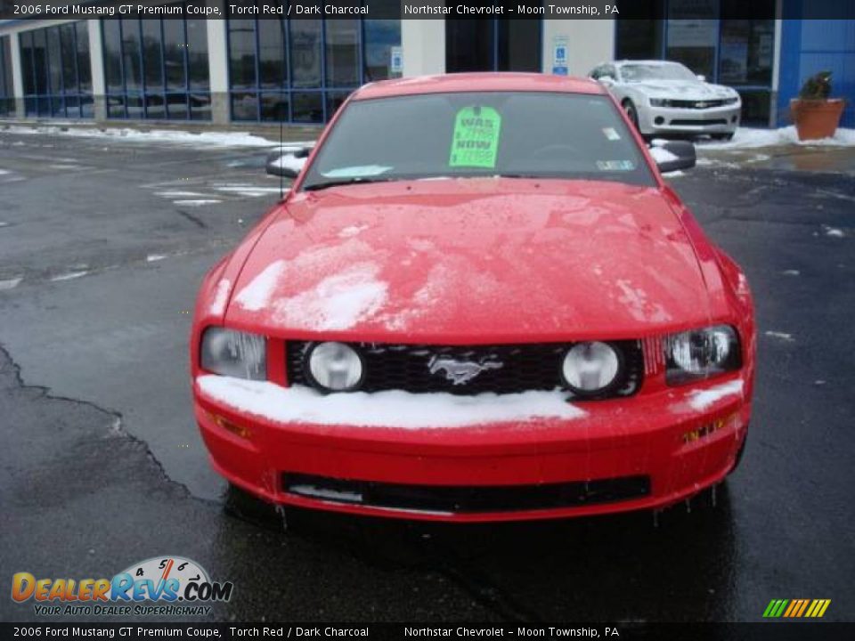 2006 Ford Mustang GT Premium Coupe Torch Red / Dark Charcoal Photo #8