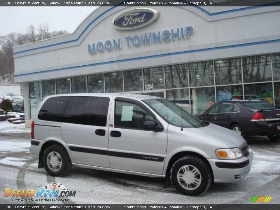 2003 Chevrolet Venture Galaxy Silver Metallic / Medium Gray Photo #1