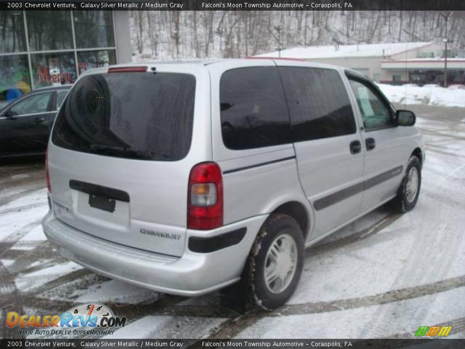 2003 Chevrolet Venture Galaxy Silver Metallic / Medium Gray Photo #2