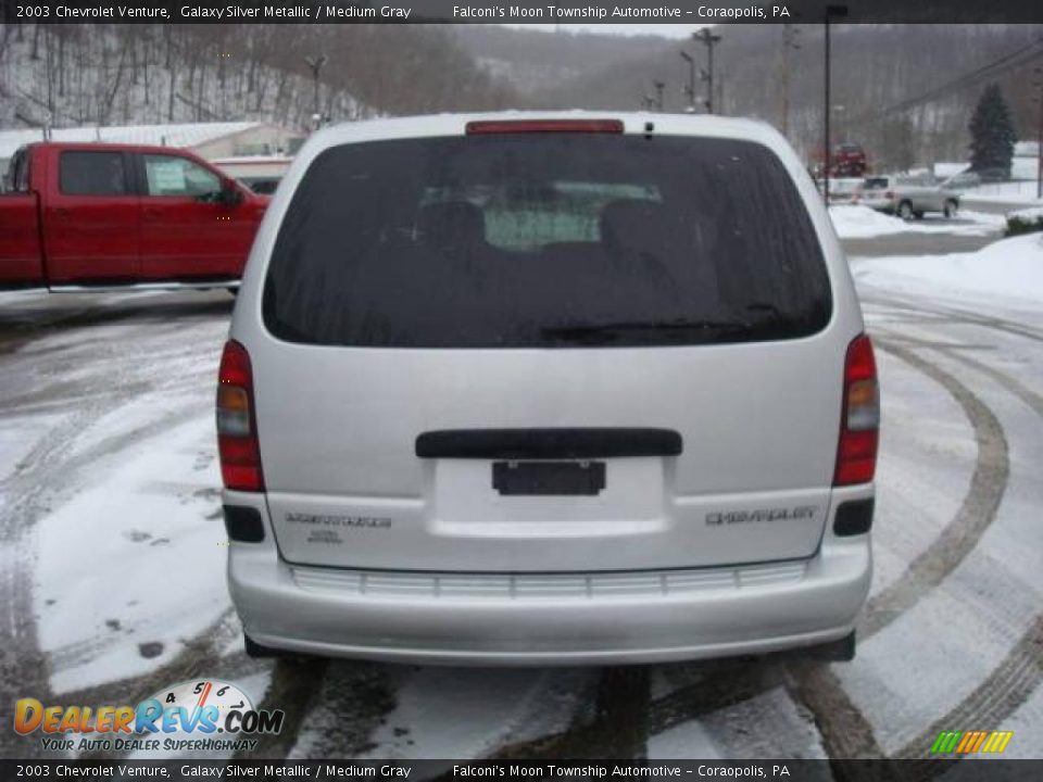 2003 Chevrolet Venture Galaxy Silver Metallic / Medium Gray Photo #3