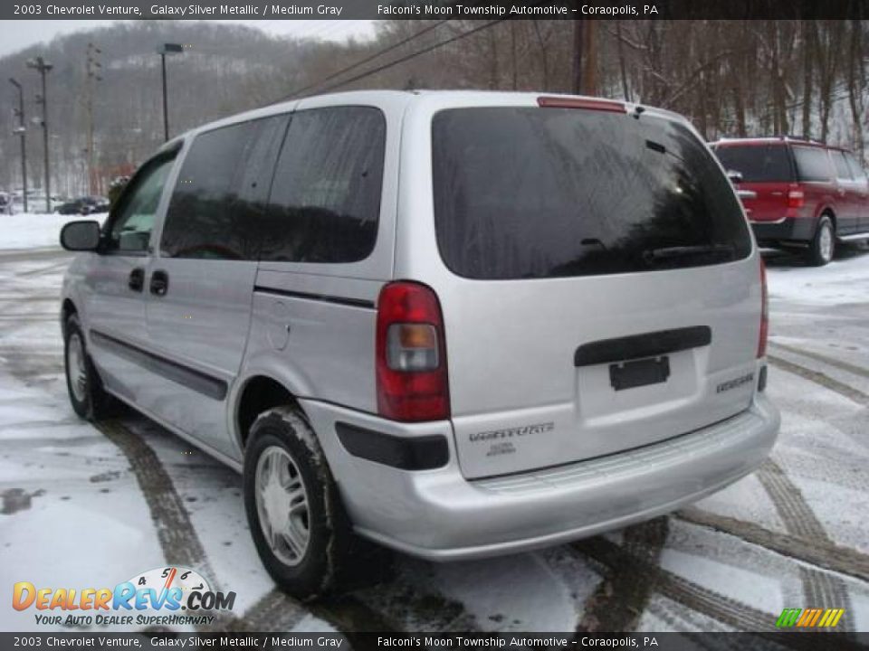 2003 Chevrolet Venture Galaxy Silver Metallic / Medium Gray Photo #4