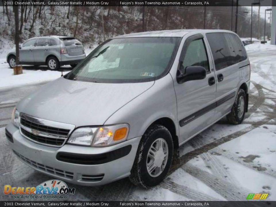 2003 Chevrolet Venture Galaxy Silver Metallic / Medium Gray Photo #5