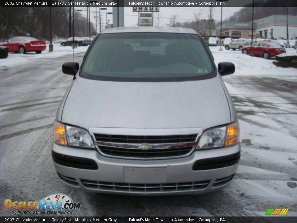 2003 Chevrolet Venture Galaxy Silver Metallic / Medium Gray Photo #6