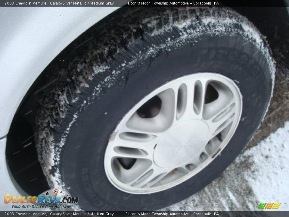 2003 Chevrolet Venture Galaxy Silver Metallic / Medium Gray Photo #7