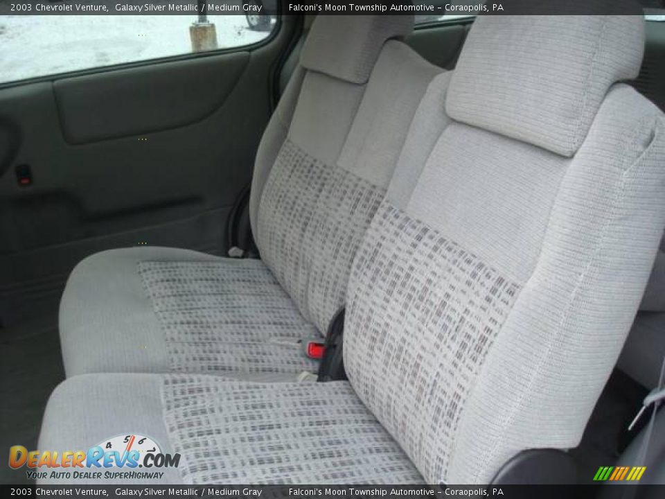 2003 Chevrolet Venture Galaxy Silver Metallic / Medium Gray Photo #9