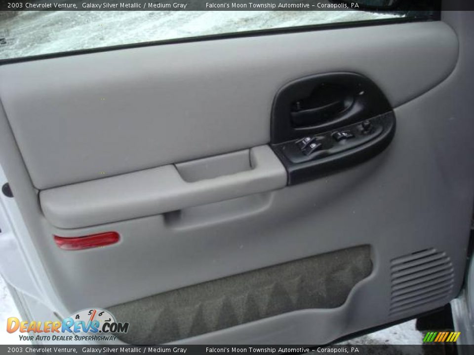 2003 Chevrolet Venture Galaxy Silver Metallic / Medium Gray Photo #11