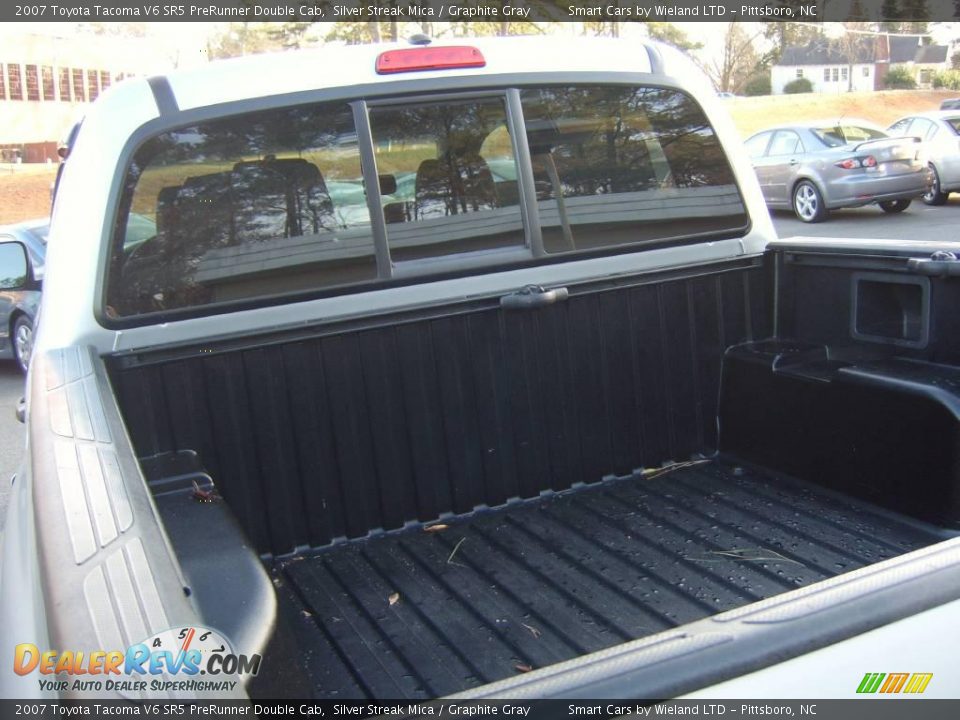 2007 Toyota Tacoma V6 SR5 PreRunner Double Cab Silver Streak Mica / Graphite Gray Photo #11