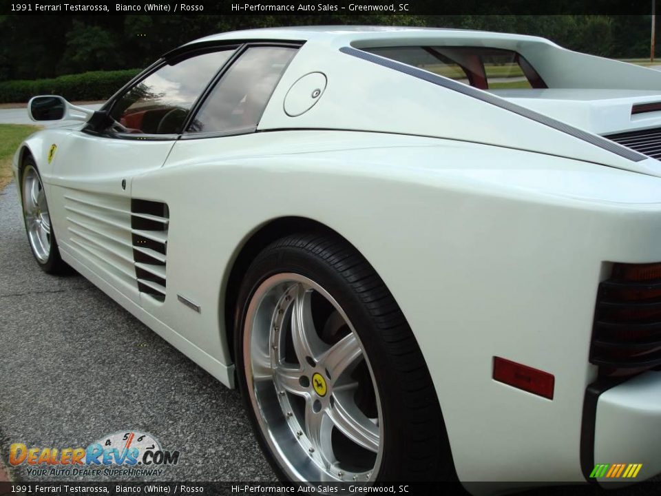 1991 Ferrari Testarossa Bianco (White) / Rosso Photo #1