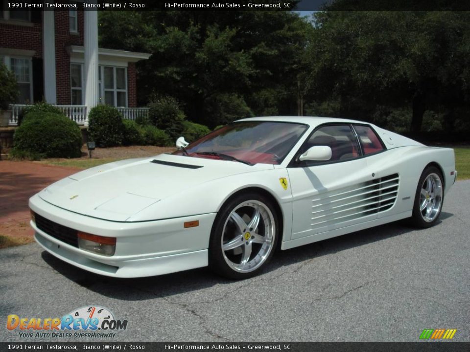 Front 3/4 View of 1991 Ferrari Testarossa  Photo #3