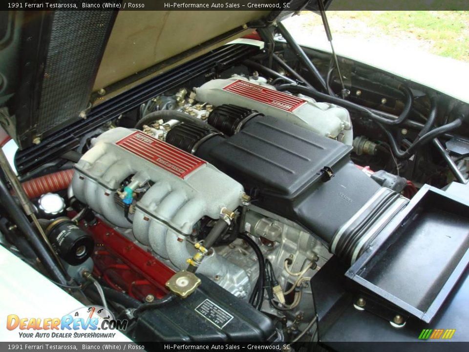 1991 Ferrari Testarossa  4.9 Liter DOHC 48-Valve Flat 12 Cylinder Engine Photo #29