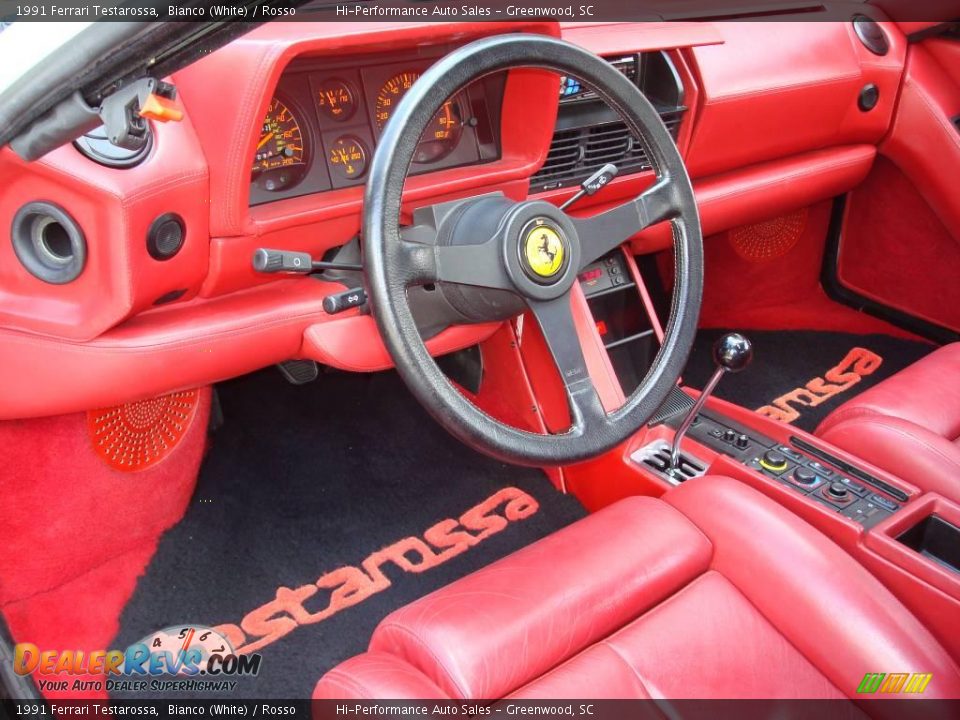 Dashboard of 1991 Ferrari Testarossa  Photo #32