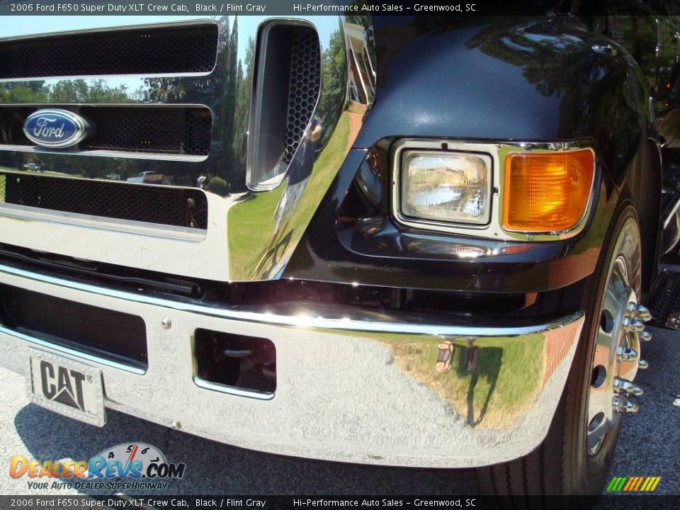 2006 Ford F650 Super Duty XLT Crew Cab Black / Flint Gray Photo #19