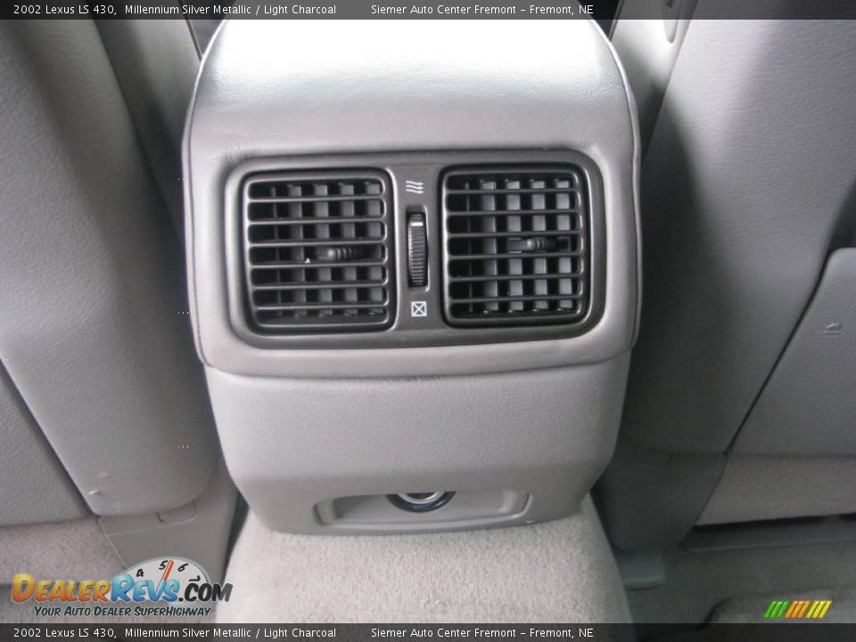 2002 Lexus LS 430 Millennium Silver Metallic / Light Charcoal Photo #14