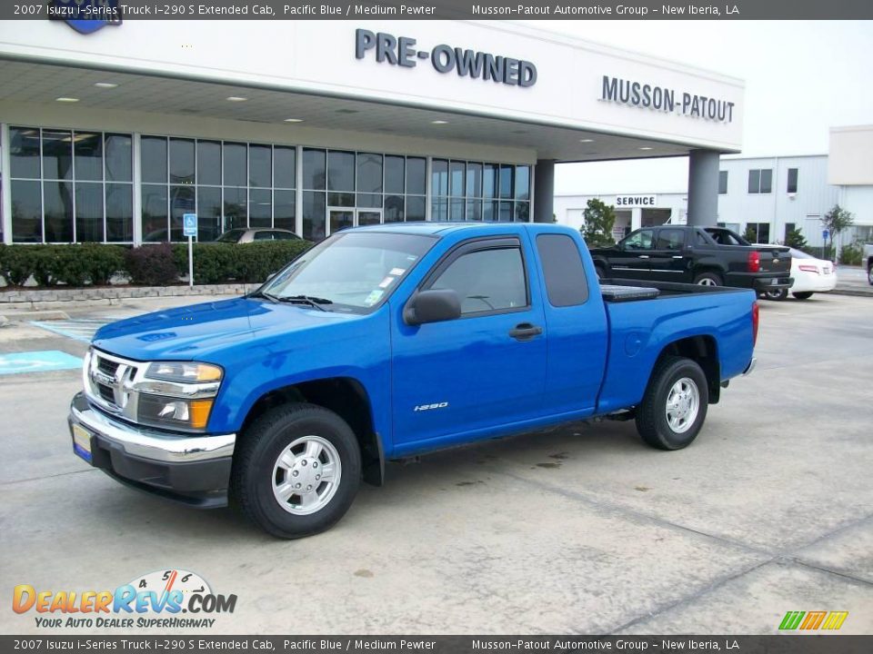 2007 Isuzu i-Series Truck i-290 S Extended Cab Pacific Blue / Medium Pewter Photo #1