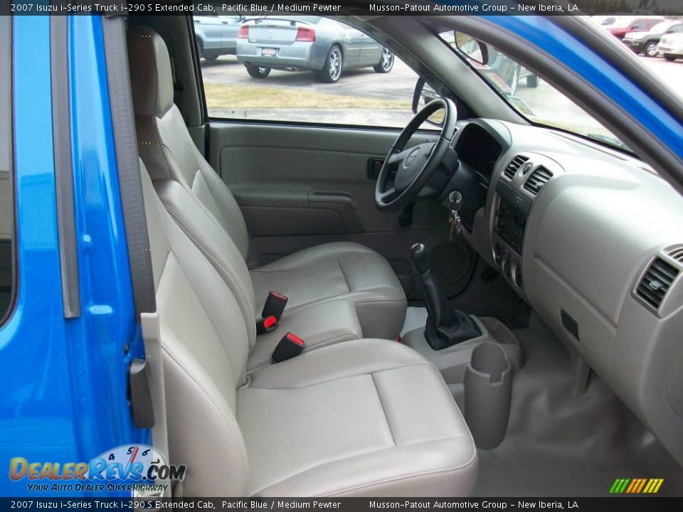 2007 Isuzu i-Series Truck i-290 S Extended Cab Pacific Blue / Medium Pewter Photo #10
