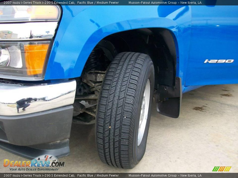 2007 Isuzu i-Series Truck i-290 S Extended Cab Pacific Blue / Medium Pewter Photo #14