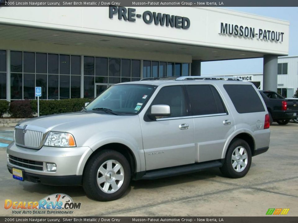 2006 Lincoln Navigator Luxury Silver Birch Metallic / Dove Grey Photo #1