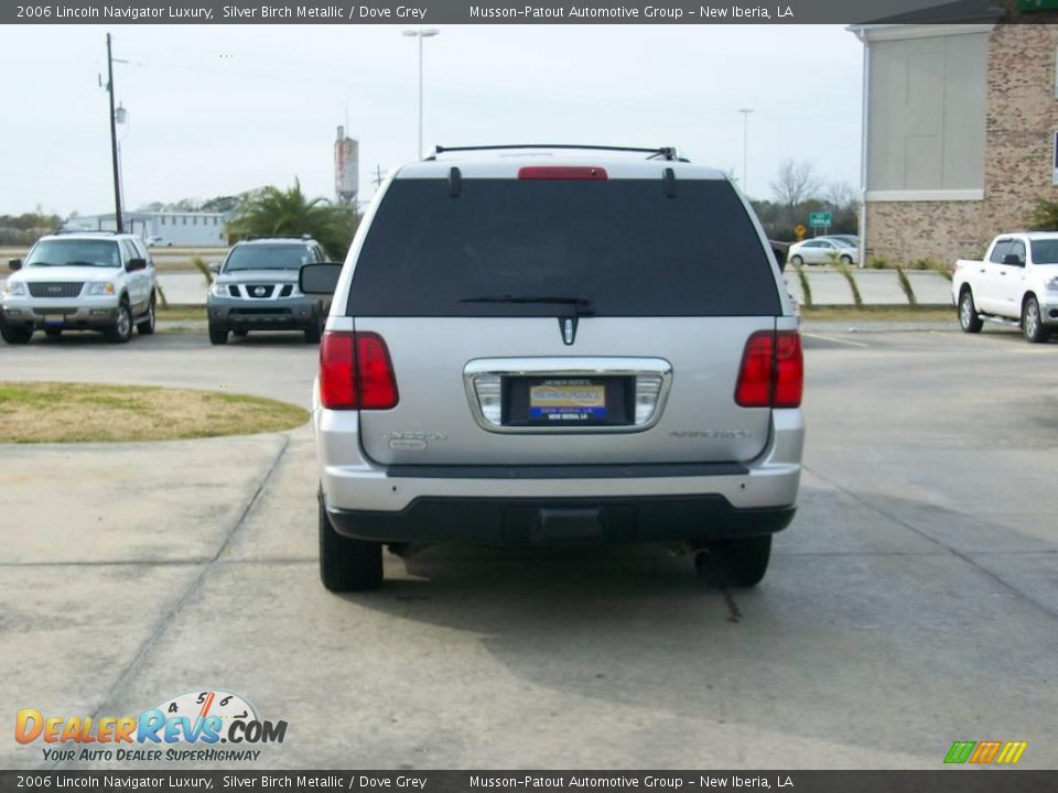2006 Lincoln Navigator Luxury Silver Birch Metallic / Dove Grey Photo #4