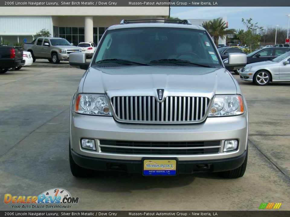 2006 Lincoln Navigator Luxury Silver Birch Metallic / Dove Grey Photo #8