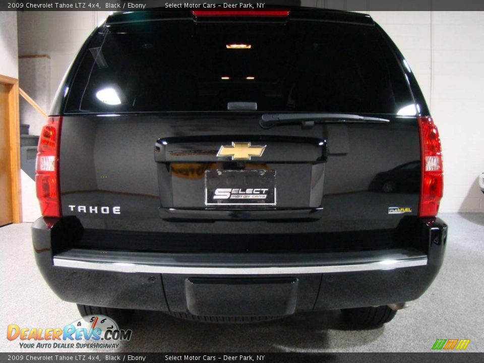 2009 Chevrolet Tahoe LTZ 4x4 Black / Ebony Photo #5
