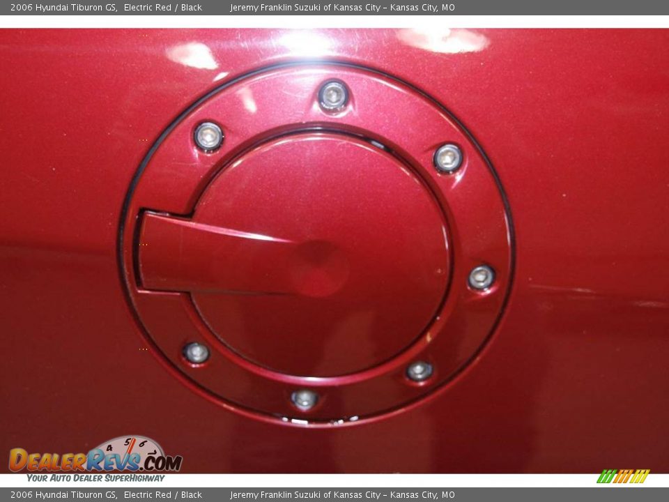 2006 Hyundai Tiburon GS Electric Red / Black Photo #19