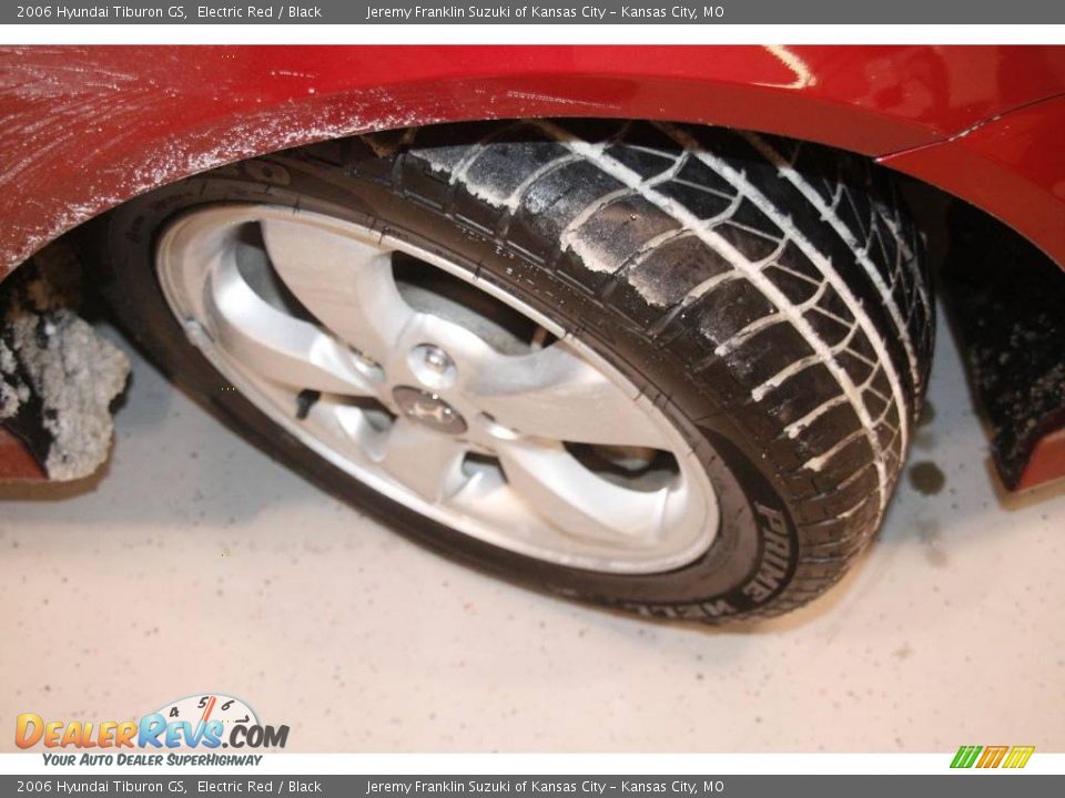 2006 Hyundai Tiburon GS Electric Red / Black Photo #22