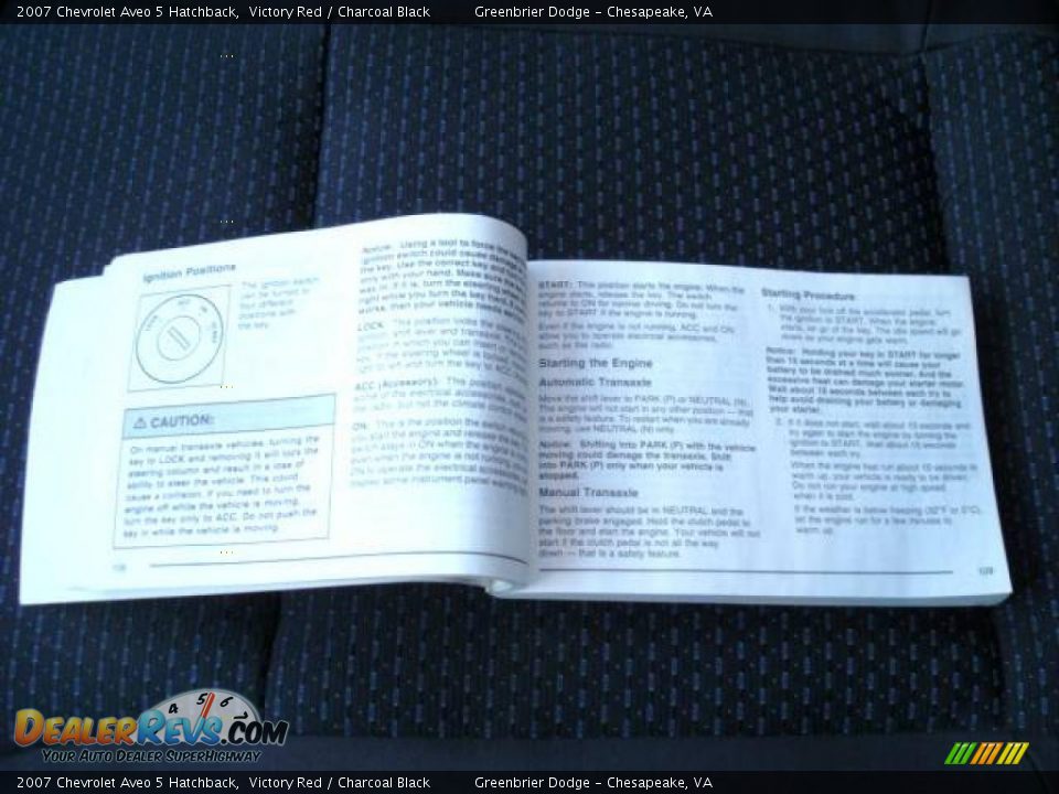2007 Chevrolet Aveo 5 Hatchback Victory Red / Charcoal Black Photo #14