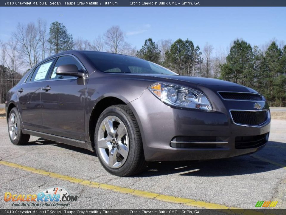 2010 Chevrolet Malibu LT Sedan Taupe Gray Metallic / Titanium Photo #7