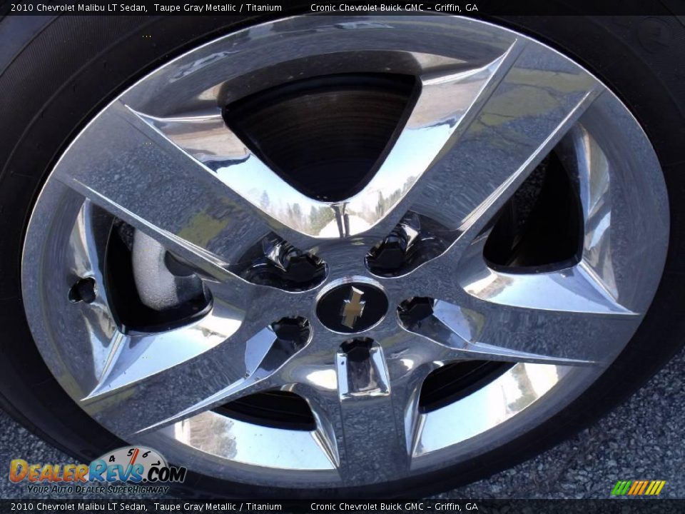 2010 Chevrolet Malibu LT Sedan Taupe Gray Metallic / Titanium Photo #9
