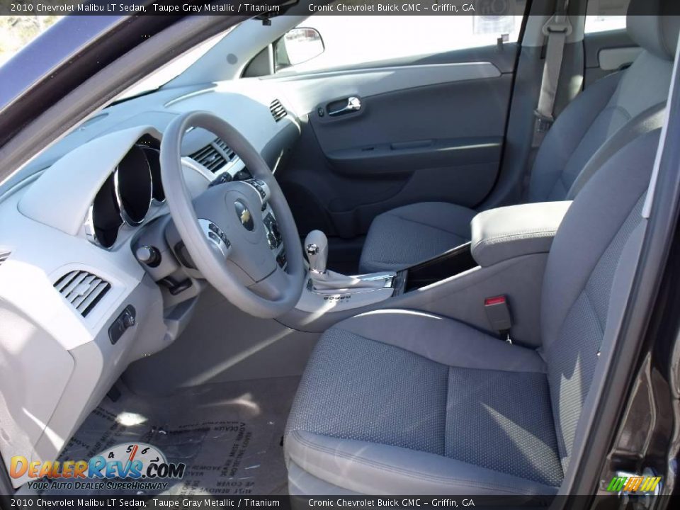 2010 Chevrolet Malibu LT Sedan Taupe Gray Metallic / Titanium Photo #10