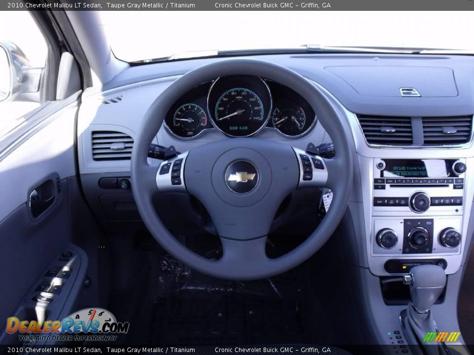 2010 Chevrolet Malibu LT Sedan Taupe Gray Metallic / Titanium Photo #15