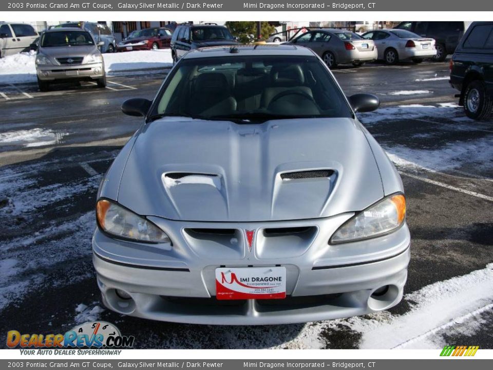 2003 Pontiac Grand Am GT Coupe Galaxy Silver Metallic / Dark Pewter Photo #2