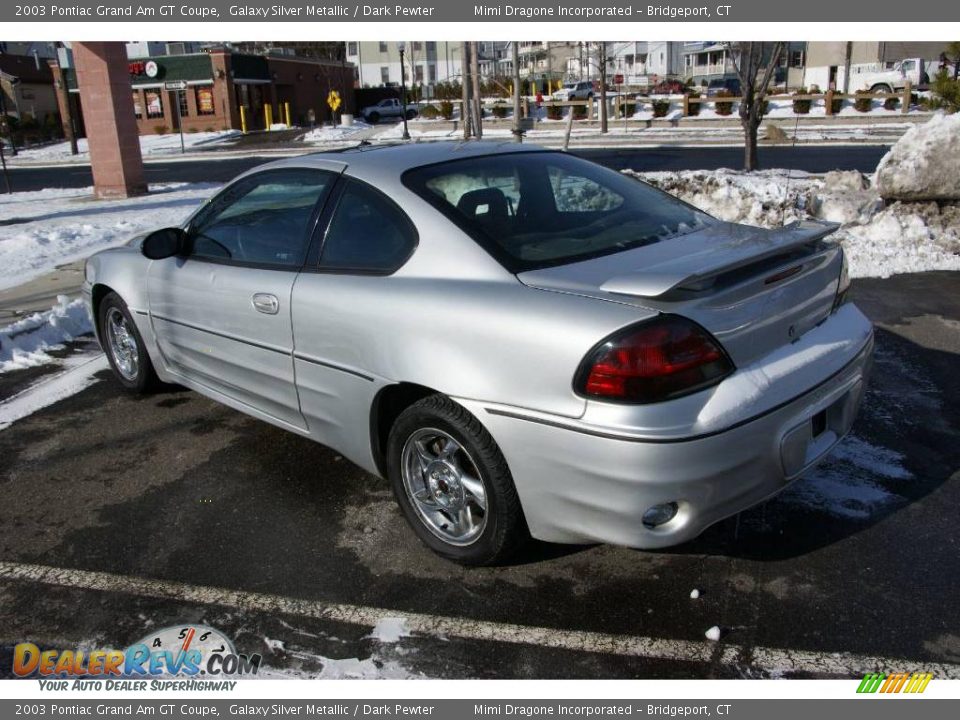 2003 Pontiac Grand Am GT Coupe Galaxy Silver Metallic / Dark Pewter Photo #6