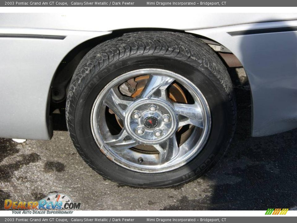 2003 Pontiac Grand Am GT Coupe Galaxy Silver Metallic / Dark Pewter Photo #7