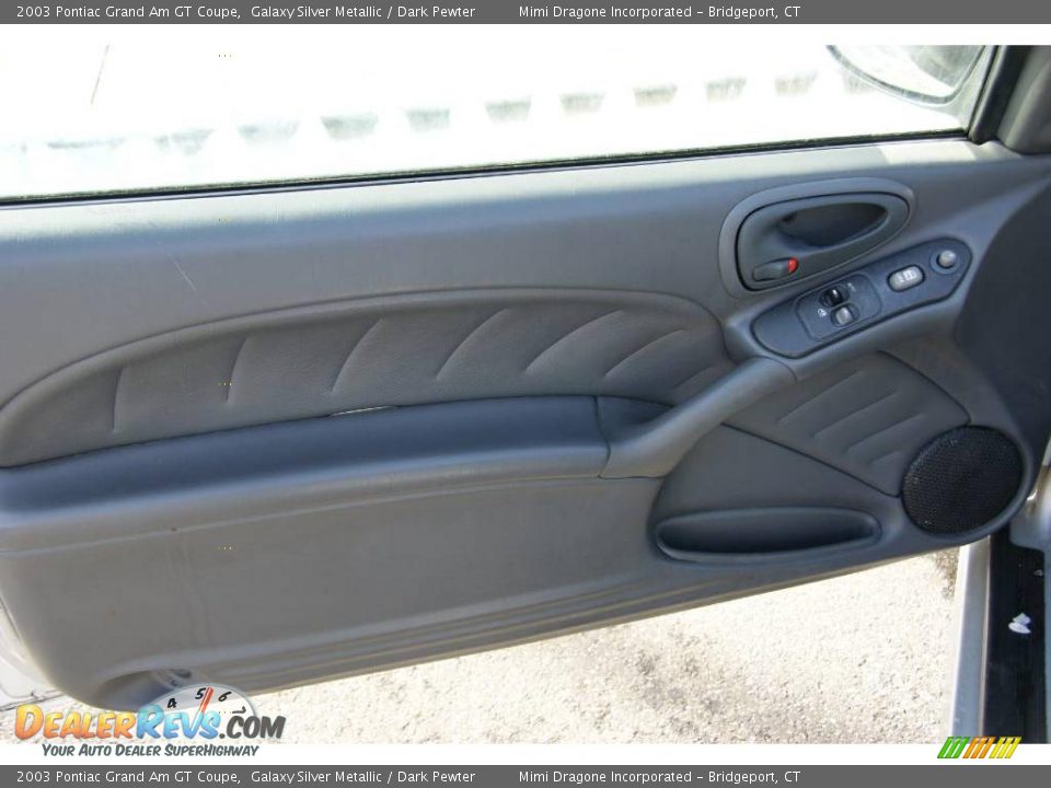 2003 Pontiac Grand Am GT Coupe Galaxy Silver Metallic / Dark Pewter Photo #10