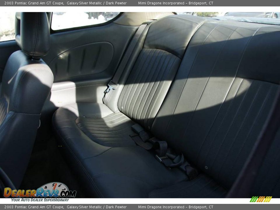 2003 Pontiac Grand Am GT Coupe Galaxy Silver Metallic / Dark Pewter Photo #12