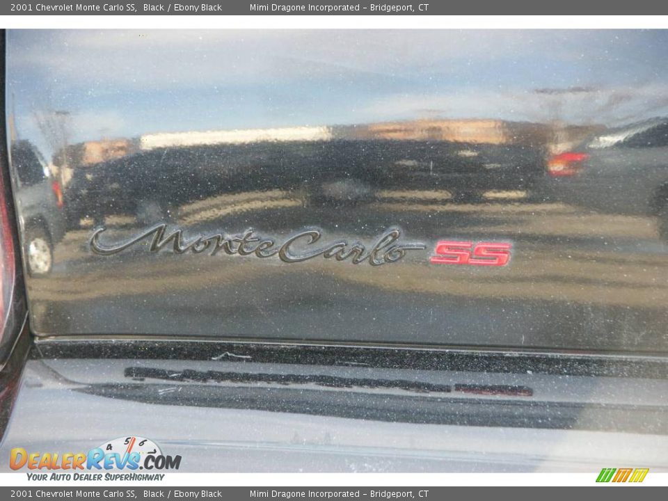 2001 Chevrolet Monte Carlo SS Black / Ebony Black Photo #6