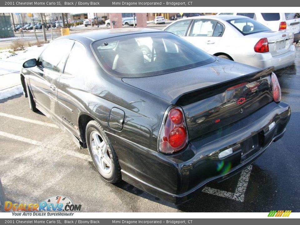 2001 Chevrolet Monte Carlo SS Black / Ebony Black Photo #7