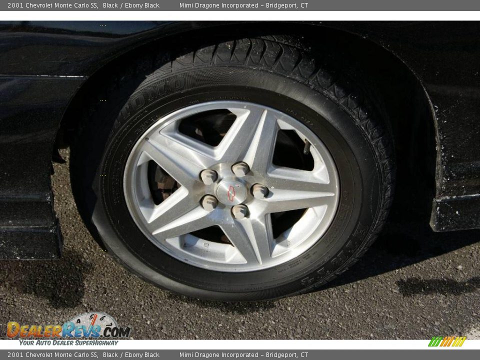 2001 Chevrolet Monte Carlo SS Black / Ebony Black Photo #8