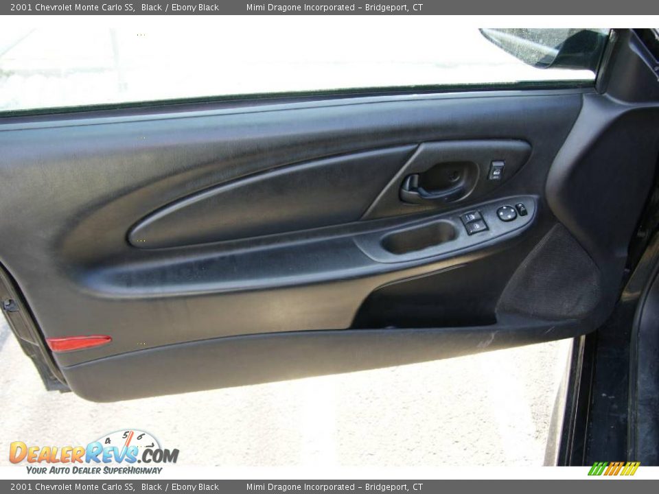 2001 Chevrolet Monte Carlo SS Black / Ebony Black Photo #11