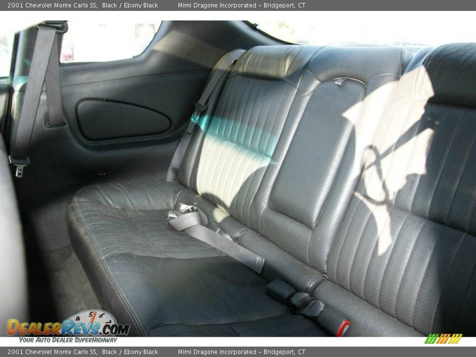 2001 Chevrolet Monte Carlo SS Black / Ebony Black Photo #13
