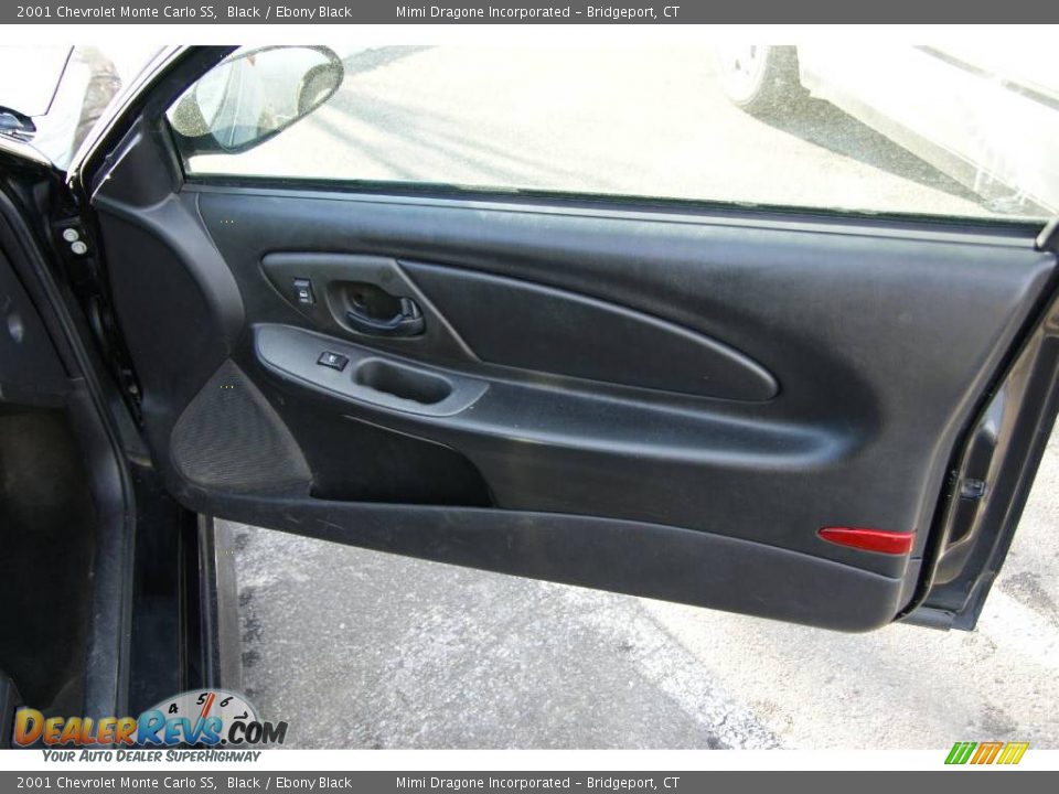 2001 Chevrolet Monte Carlo SS Black / Ebony Black Photo #15