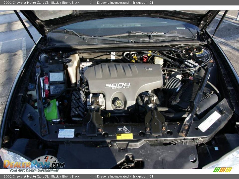 2001 Chevrolet Monte Carlo SS Black / Ebony Black Photo #16