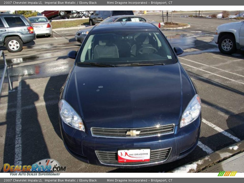 2007 Chevrolet Impala LS Imperial Blue Metallic / Ebony Black Photo #2