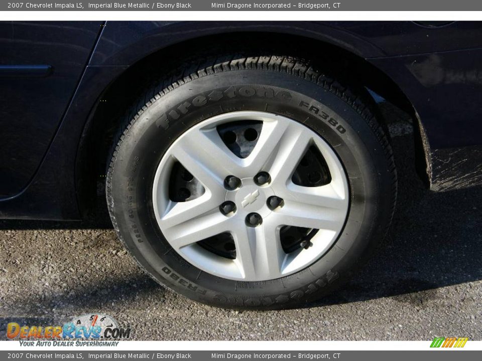 2007 Chevrolet Impala LS Imperial Blue Metallic / Ebony Black Photo #6
