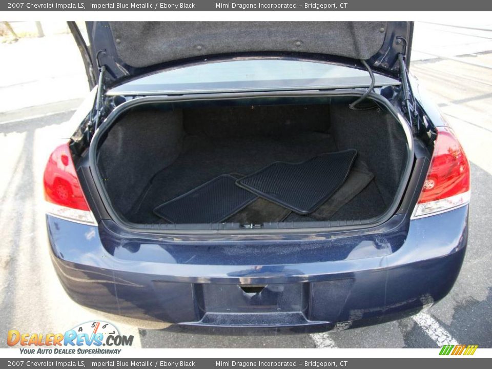 2007 Chevrolet Impala LS Imperial Blue Metallic / Ebony Black Photo #7
