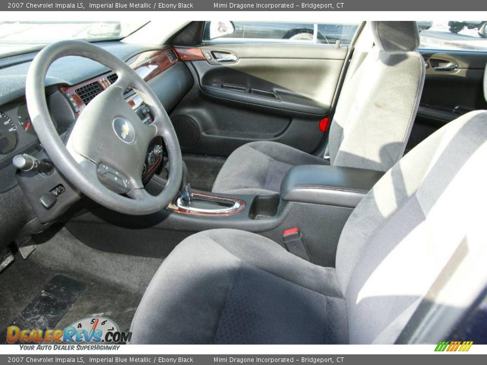 2007 Chevrolet Impala LS Imperial Blue Metallic / Ebony Black Photo #8
