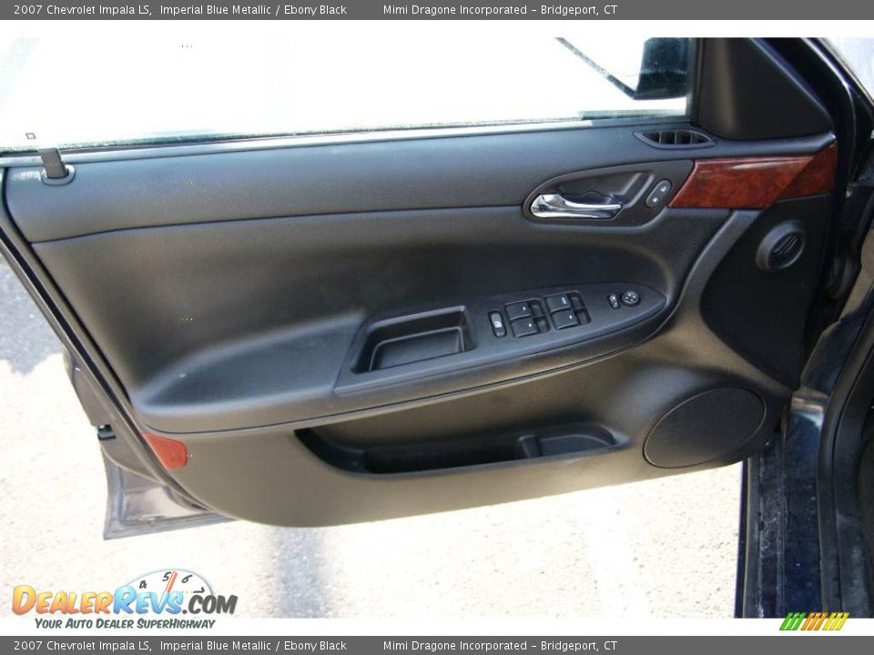 2007 Chevrolet Impala LS Imperial Blue Metallic / Ebony Black Photo #9
