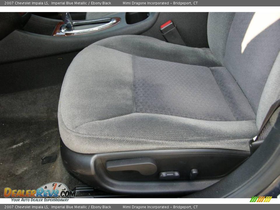 2007 Chevrolet Impala LS Imperial Blue Metallic / Ebony Black Photo #10